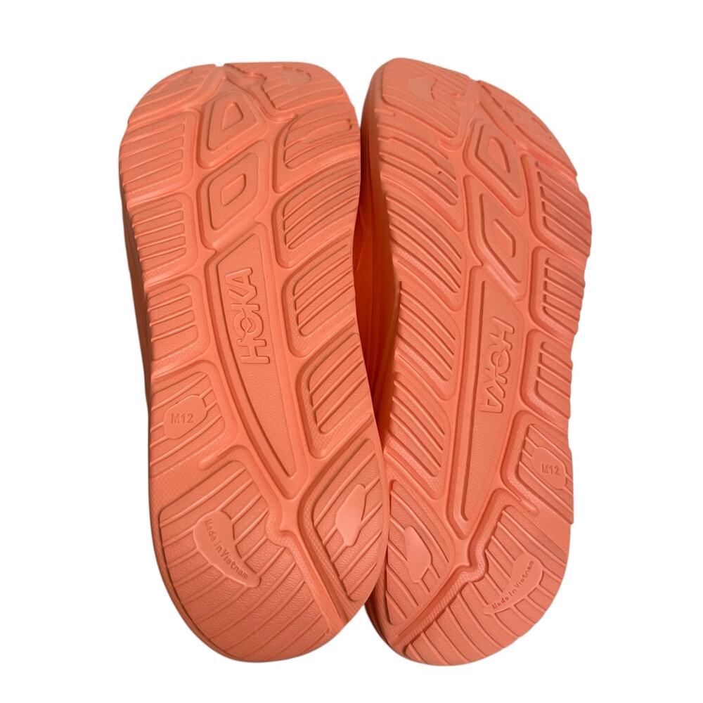 Hoka One One ORA Recovery Papaya Slides Size 12 - Picture 8 of 8